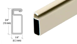 1/4 X 3/4 Painted Screen Frame