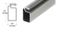 3/8 X 3/4 Silver Mill Screen Frame