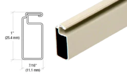 7/16 X 1 In Screen Frame 6 Ft Box Of 10 Plus Corners And Spline