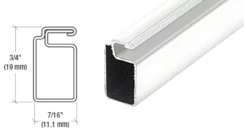 7/16 X 3/4 Screen Frame 6 Ft Box Of 10 Plus Corners And Spline -Screen Window Sales Store White 7 16inch 18341.1522267781