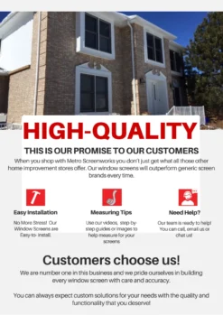 BULK ORDER Window Screens - 12 Screen Minimum Order -Screen Window Sales Store cws image update 32899.1671216726