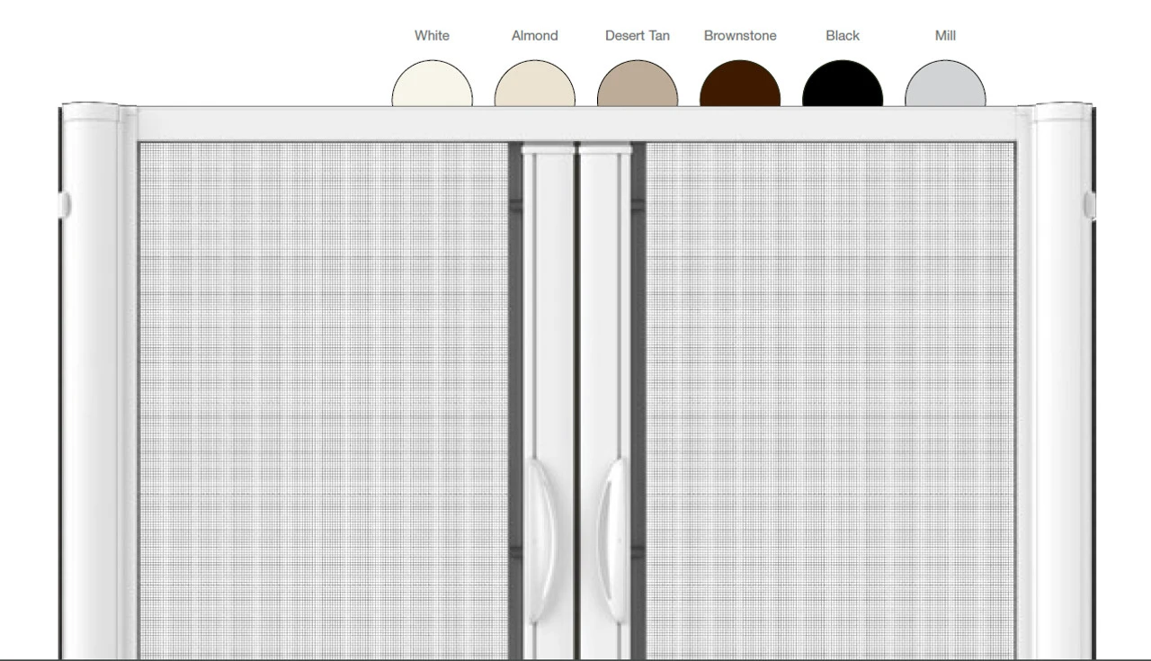 Genius® French Retractable Screen Door 7 Genius® French Retractable Screen Door - Image 7